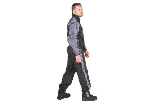 IMPERMEABLE MONOTRAJE HURRICANE NEGRO GRIS