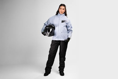 Impermeable mujer Tornado soft blue