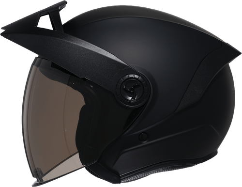 CASCO XTRONG XTR-OP15 NEGRO MATE SPOILER NEGRO