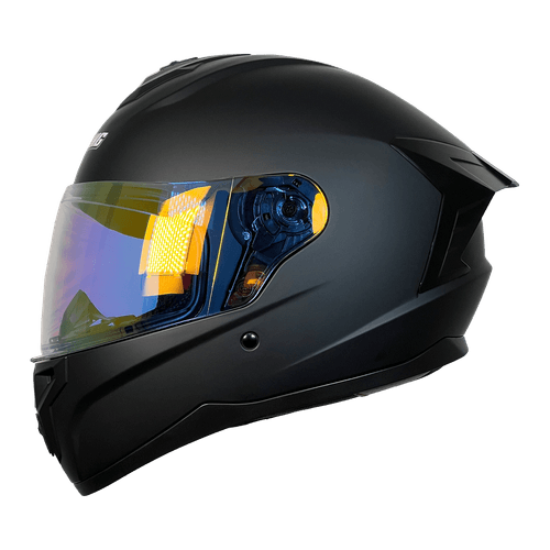 CASCO XTRONG XTR-M70 NEGRO MATE SPOILER NEGRO BRILLO