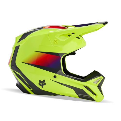 CASCO FOX V1 FLORA [AMARILLO]