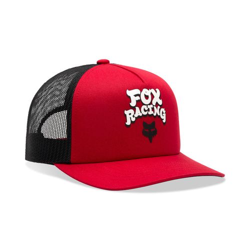 GORRA FOX RACEWEAR MESH TRUCKER [ROJO]