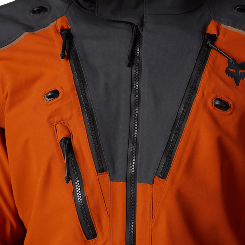 CHAQUETA FOX DEFEND GORE - TEX ADV [NARANJA/GRIS]
