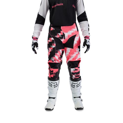PANTALON FOX 180 DIGI [BLANCO/ROSA]
