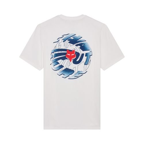 CAMISETA FOX SPIRAL SS PREMIUM [BLANCO]