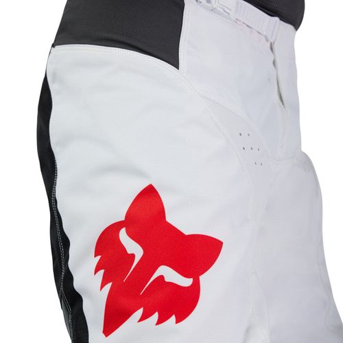 PANTALON FOX 180 FLOW [BLANCO/ROJO]