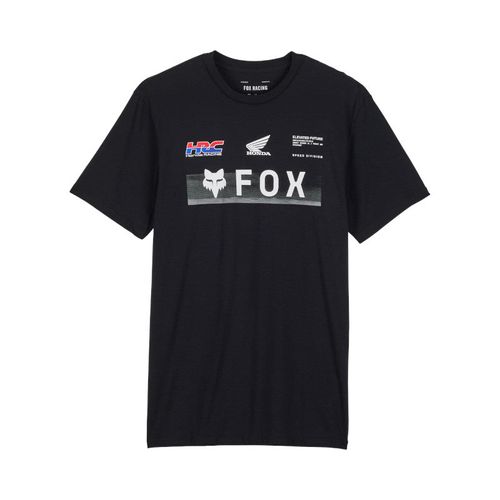 CAMISETA FOX X HONDA PREMIUM SS [NEGRO]