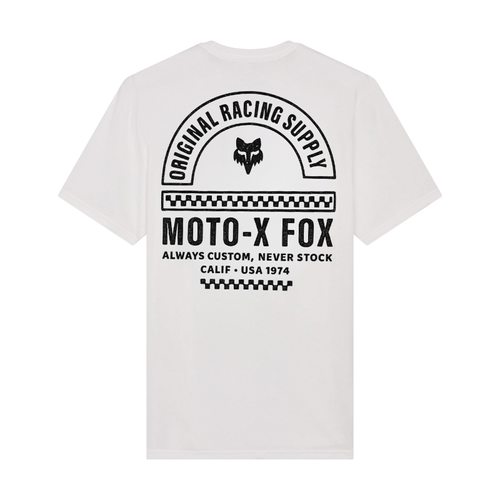 CAMISETA FOX FINISH LINE SS [BLANCO]