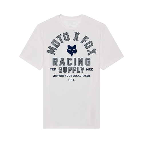 CAMISETA FOX LOCAL RACER SS PREMIUM [BLANCO]