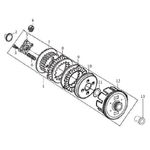 TORNILLO 6X22 CLUTCH MRX