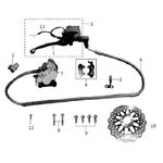 BOMBA FRENO DELANTERO ENDURO MRX 125-2021