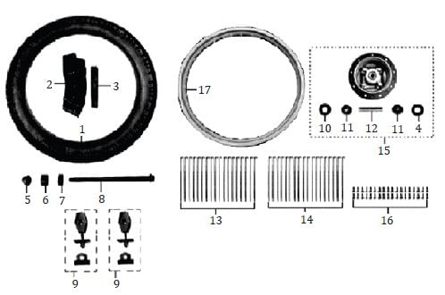 RODAMIENTO BOLAS 6302-2RS RUEDA TRASERA ENDURO MRX 125-2021