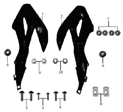 ANTIVIBRANTE (1) ENFOCADORES ENDURO MRX 125-2021