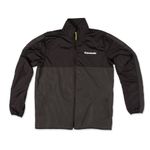 CHAQUETA CORTAVIENTOS REFLECTIVA KAWASAKI GRIS NEGRA