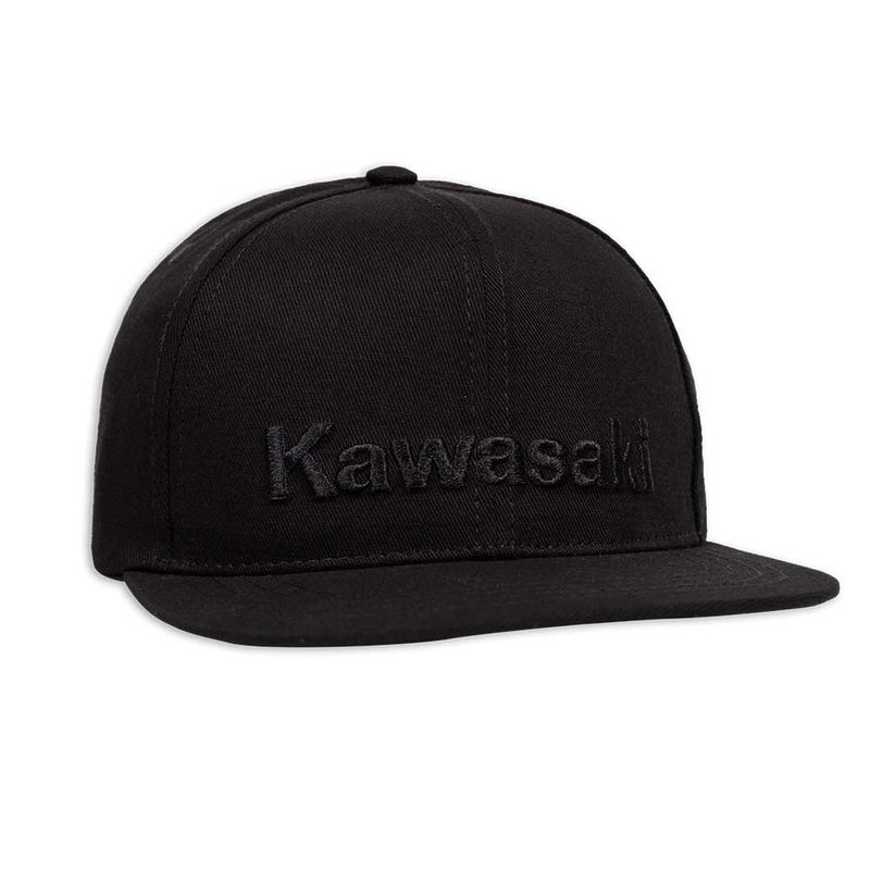 GORRA_KAWASAKI_NEGRA_PLANA_Foto1