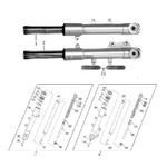 GUARDAPOLVO TUBO TELESCÓPICO ZS 125