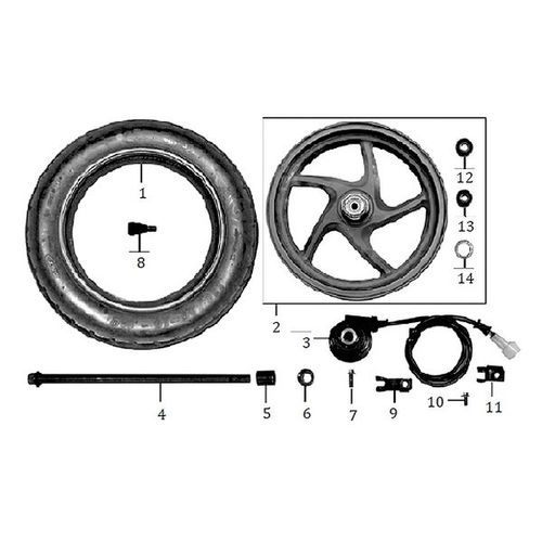 RODAMIENTO BOLAS 6301-2RS ZS 125