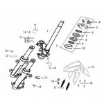 TORNILLO 10X30 ESPIGA CENTRAL-GUARDABARRO DELANTERO SCOOTER VICTORY LIFE