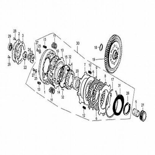 RODAMIENTO BOLAS 6000 CLUTCH   ADVANCE- FLOW- VICTORY ONE