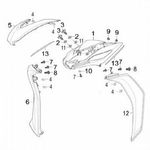 PIN 4.8X17 CUBIERTA FRONTAL ADVANCE- FLOW- NITRO- VICTORY ONE