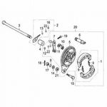 ARANDELA 6 MM. PORTABANDAS TRASERO ADVANCE- FLOW- SWITCH- VICTORY ONE