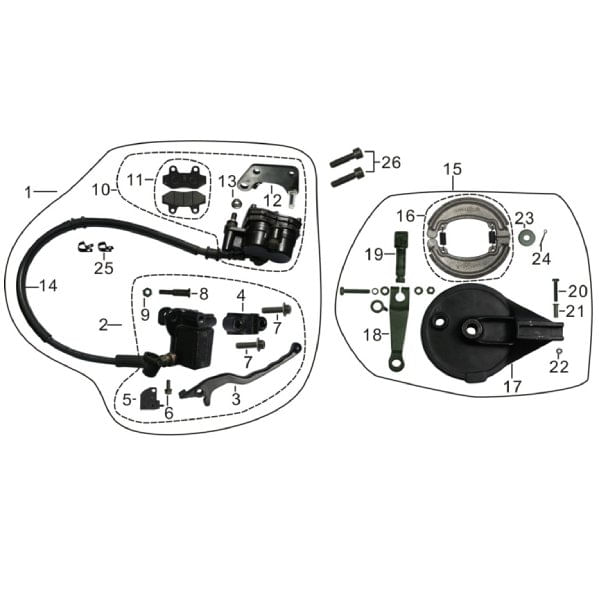 REPUESTOS PARA MOTO TORNILLO 4X12 VICTORY BOMBER 150