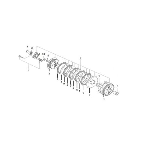 CORONA INTERNA CLUTCH STREET VICTORY SWITCH 150