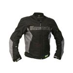 CHAQUETA KAWASAKI STREET NEGRA GRIS