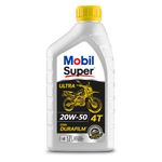 ACEITE DE MOTOR MOBIL SUPER 4T ULTRA 20W-50 LITRO