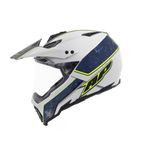 CASCO DOBLE PROPÓSITO AP28 NESH GRIS AZUL