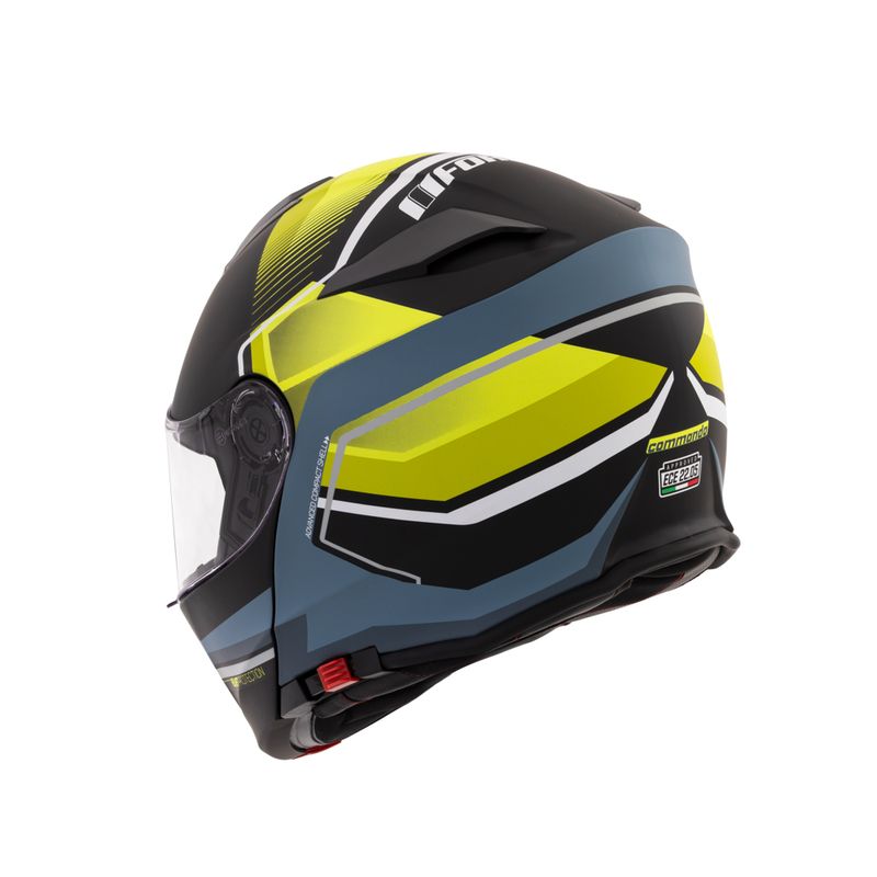 casco_abatible_zz119_comando_negro_verde_neon_mate_foto_3