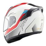 Casco TVS Xpod Unisex Blanco Rojo