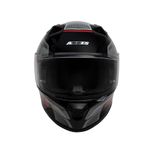 CASCO INTEGRAL AXXES DRAKEN NEGRO MATE ROJO