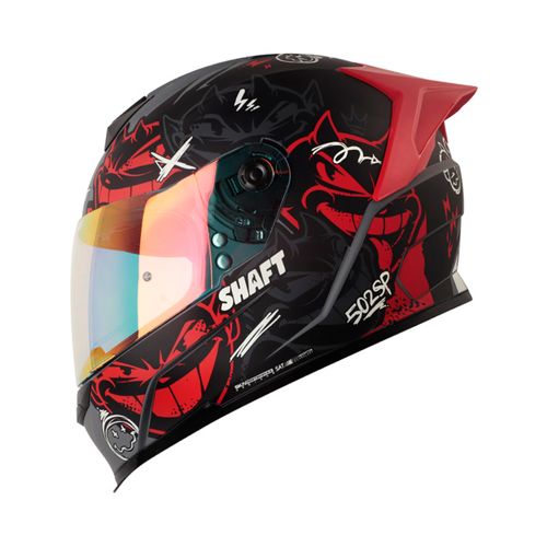 CASCO INTEGRAL SHAFT 502 SP DEVIL GR ROJO