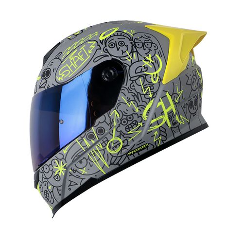 CASCO INTEGRAL SHAFT 502 SP PEEPS GRIS AMARILLO