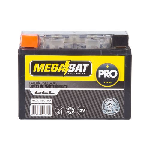 BATERIA MEGABAT PRO GEL MTZ12 12V 11.5AH