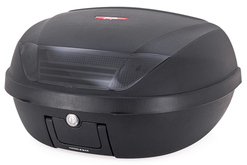Maletero Crosser Negro Para Moto / Dos Cascos